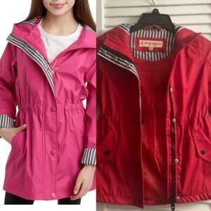 Urban Republic Red Raincoat-Adjustable Waist, Red -Girls Size M (5-6) Like New!